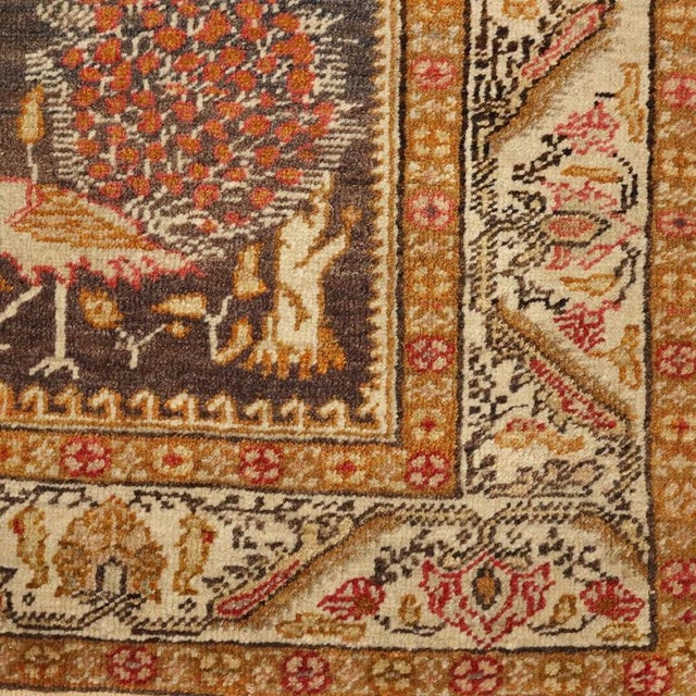 Turkish Cotton Kayseri Rug For Sale - Image 6 of 9