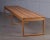 Long Swedish Bench in Oak, 1960s For Sale - Image 11 of 12