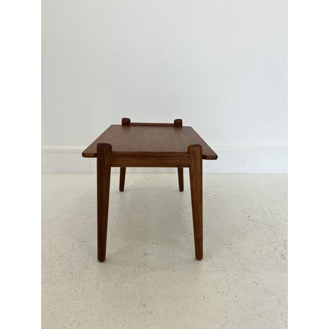 Wood Mid-Century Teak Side Table by Fredrik A. Kayser for Vatne, Norway, 1960s For Sale - Image 7 of 10