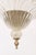 Vintage Murano Style Crystal J Arms Chandelier With Gold & Rose Inflections For Sale - Image 9 of 14