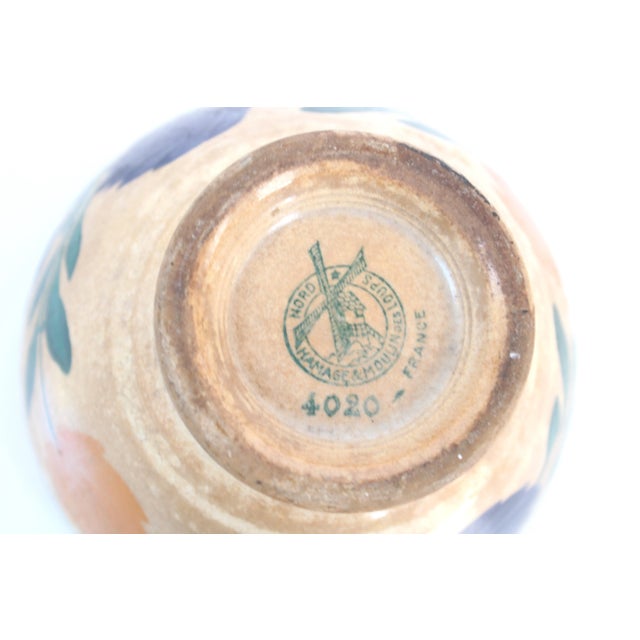 Saint Amand, Moulin Des Loups Earthenware Catchall For Sale - Image 4 of 4