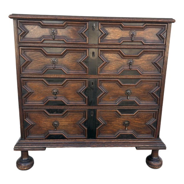 A Jacobean Style Chest of Drawers / Dresser For Sale