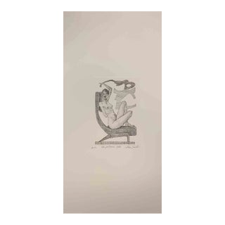 Leo Guida, The Armchair, Original Etching, 1989 For Sale