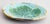 Farmhouse Antique English George Jones Turquoise Majolica Green Leaf Plate, Circa 1880 For Sale - Image 3 of 6