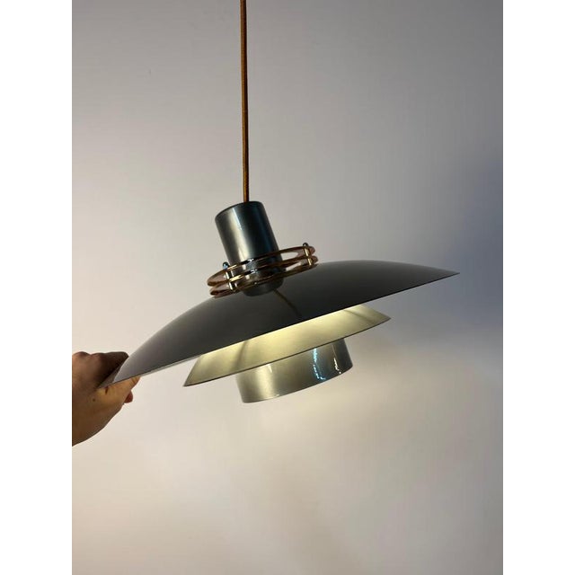 Small Silver Copper Leto Pendant Lamp from Top Lamper For Sale - Image 11 of 11