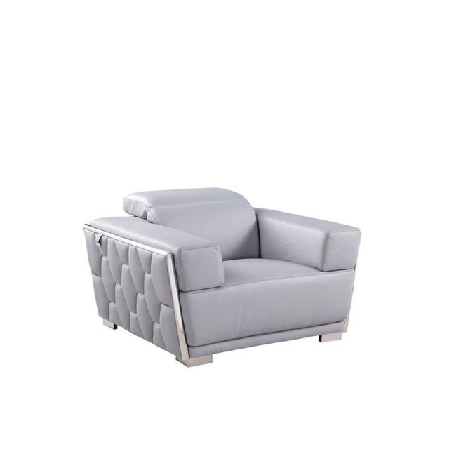 Early 21st Century Casa Milano Hexor Light Blue 3-Piece Living Room Set For Sale - Image 5 of 5