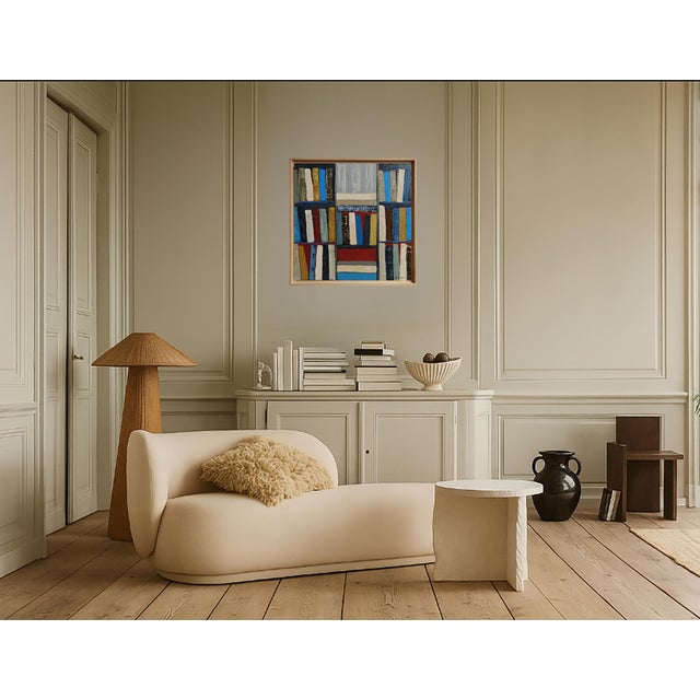 Philosophy, Abstract Library, Contemporary, Framed by Sophie Dumont For Sale - Image 9 of 9