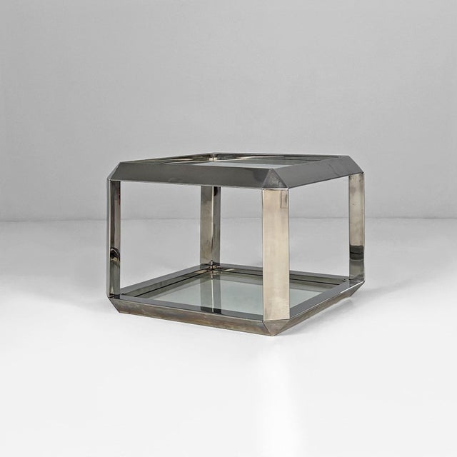 Saporiti Italia Italian Modern P800 Coffee Table attributed to Alberto Rosselli for Saporiti, 1970s For Sale - Image 4 of 12