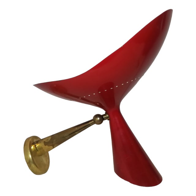 AD/1 Wall Lamp by Oscar Torlasco for Lumen, Italy, 1950s For Sale