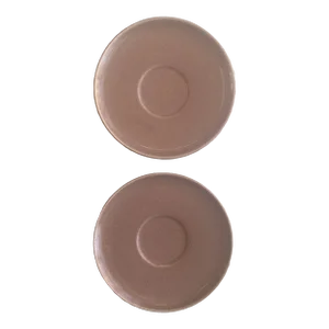 Mid-Century Russel Wright Steubenville Saucers- Set of 2