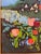 1990s 1997 Milo Winters Jr. Vibrant Impressionist Garden Landscape Oil Painting - Framed For Sale - Image 5 of 14