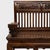 Mid 20th Century Chinese Slatted Back Bench, C. 1940 For Sale - Image 5 of 7