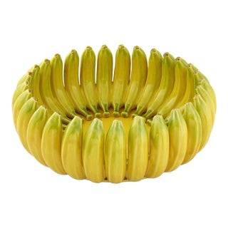 Bordallo Pinheiro Bananas from Madeira Centerpiece Bananas For Sale