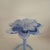 Murano Lavorazione Arte Murano Glass Flower Blue Bud Vase From Italy For Sale - Image 4 of 5