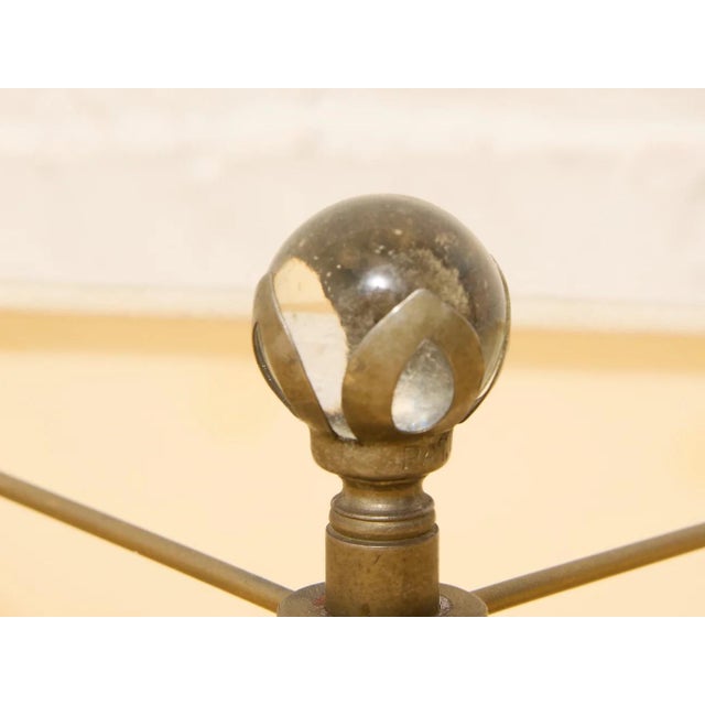 Mid 20th Century Scallop Glow White Ceramic Table Lamp With Tapered Shade For Sale - Image 4 of 7