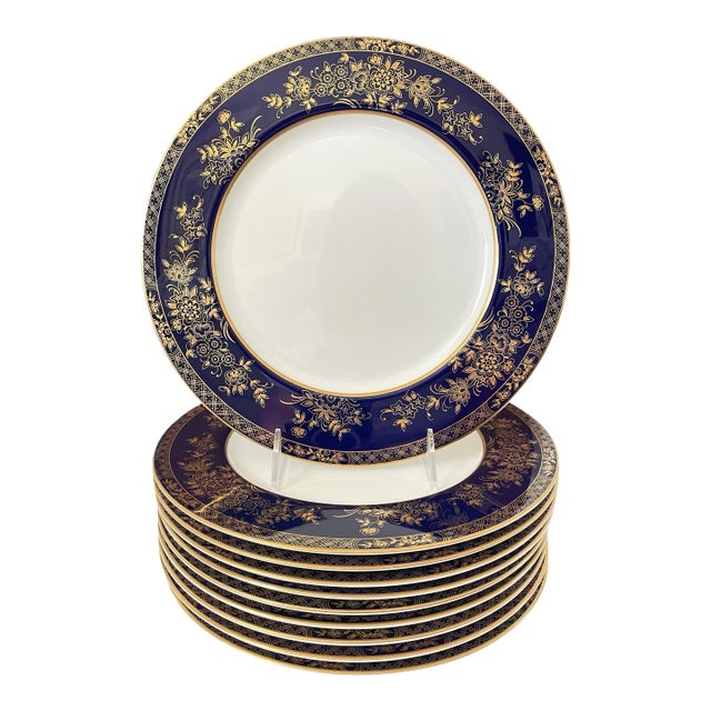 10 Mikasa Bone China Buckingham A6 002 Narumi Japan Best Quality Dinner Plates For Sale