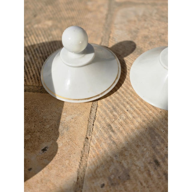 Pair of Antique Apothecary Jars For Sale - Image 4 of 13