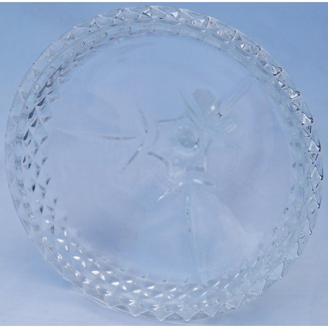 Vintage Marquis by Waterford Lidded Crystal Jar Chairish