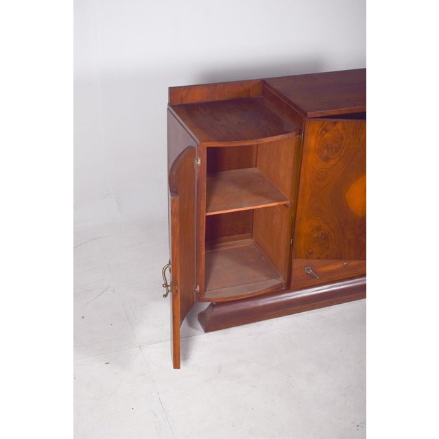 Vintage Portuguese Art Deco Sideboard, 1920 For Sale - Image 10 of 12