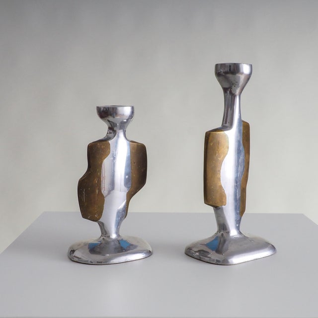 Candleholders by David Marshall, Set of 3 For Sale - Image 5 of 8
