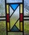 Late 19th Century Antique New Orleans French Quater Stain Glass Window For Sale - Image 5 of 17