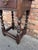 19th Century French Turned Leg Side Table For Sale - Image 4 of 10