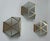 Gold and Satin Glass Geometic Wall Sconces by Wilhelm Vest Wahl, 1970s, Set of 3 For Sale - Image 6 of 16