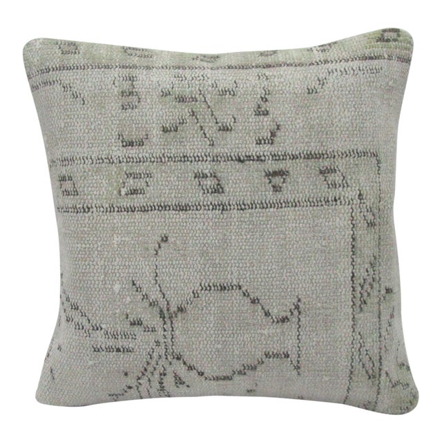 Beige & Black Decorative Pillow Cover For Sale