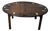 Late 20th Century Mahogany Butler’s Tray Coffee Table With Brass Hardware For Sale