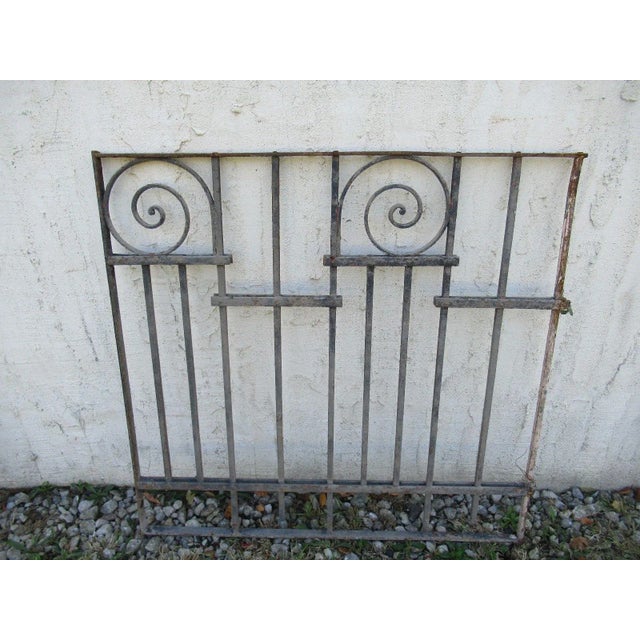 Antique Victorian Iron Gate For Sale In Philadelphia - Image 6 of 6