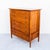 Brown Restored 1950s Mount Airy Walnut & Brass Sculptural Mid Century Highboy Dresser, Attributed For Sale - Image 8 of 14