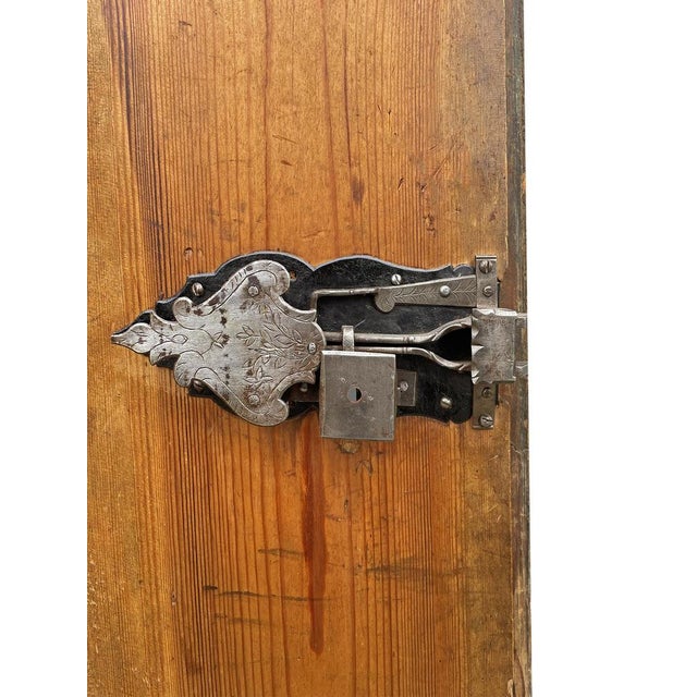 Petrol Green Painted Wardrobe, 1810 For Sale - Image 17 of 18