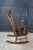Late 19th Century S Bent Brothers Colonial Maple American Eagle Bicentennial Rocking Chair Rocker For Sale - Image 6 of 14
