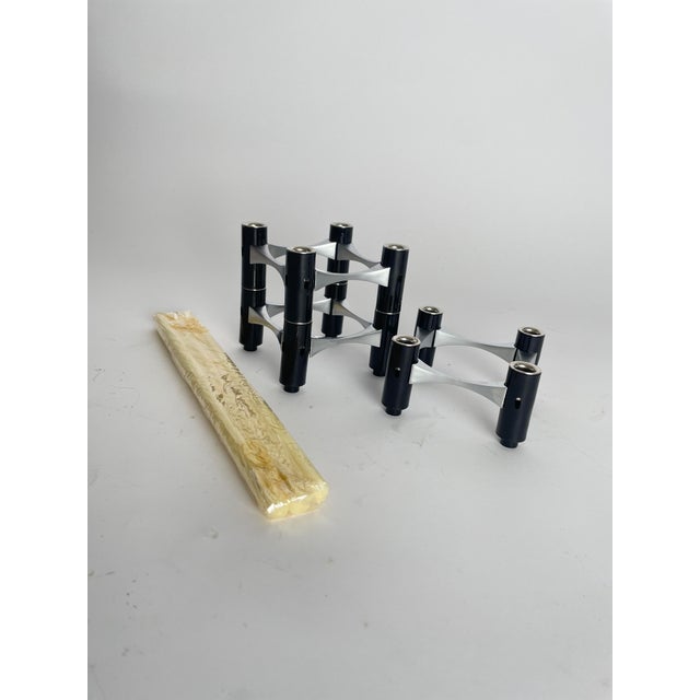Vintage BMF Modular Candleholders, 1960s, Set of 16 For Sale - Image 16 of 16