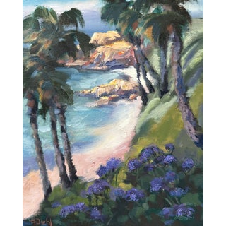 Laguna View, Original Oil Painting by Grace Diehl For Sale