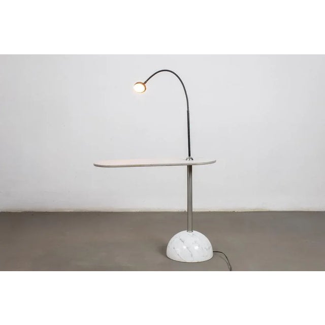 Table With Postmodern Lamp, in Flawless conditions. Designed 1980 to 1989