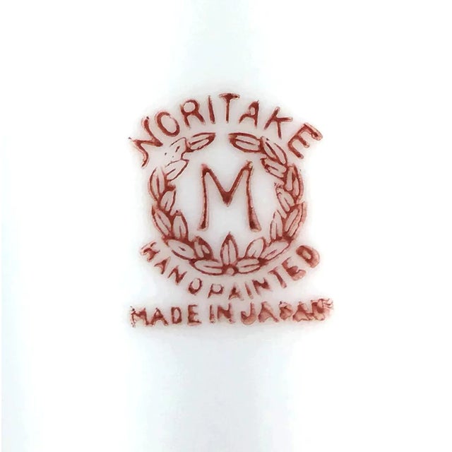 Vintage Noritake Porcelain Serving Bowl For Sale - Image 10 of 11