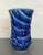 Ceramic 20th Century Cobalt Blue Studio Pottery Vase - Signed For Sale - Image 7 of 8