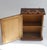 Small Antique Dutch Art Nouveau Folk Art Carved Wood Apothecary Cabinet, 1920s For Sale - Image 4 of 9