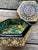 Korean Najeonchilgi Hexagonal Mother-of-Pearl Floral Lacquer Box For Sale - Image 9 of 15