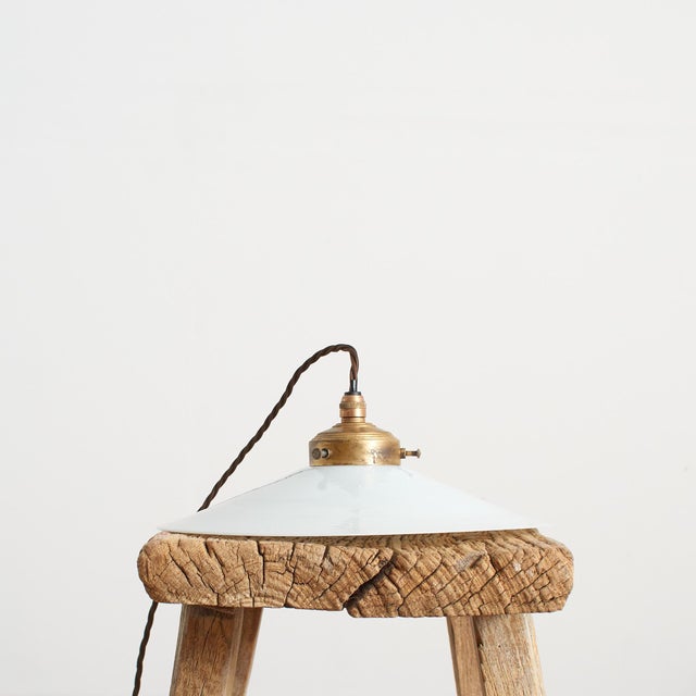 antique french coolie milk glass kitchen task pendant light – flat an early french milk glass frill coolie light. The...