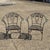 Mid 20th Century Salterini Style Wrought Iron Garden Patio Arm Chairs by Florentine Craft Studio For Sale - Image 13 of 13