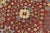 Textile Suzani Runner 2’6” X 9’10” Red Wool Traditional Hand-Knotted Oriental Rug For Sale - Image 7 of 14
