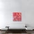 Monochrom Over Size Abstract Modern Red Painting For Sale - Image 4 of 5