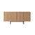 Teatro Spike Design Luxury Wood Sideboard in Brown is a showstopper that demands attention. This striking piece features a...