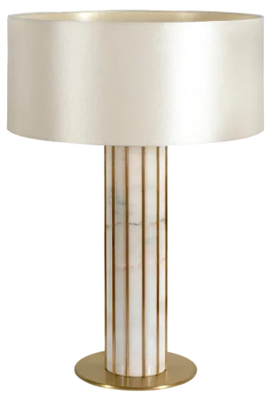 Seagram Table Lamp in Estremoz Marble by InsidherLand