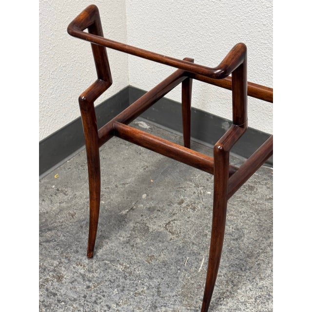 Rare Mid-Century Open Wood Lounge Chair Frame, Circa 1954 For Sale - Image 12 of 12