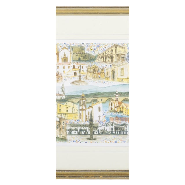 Paper Barcelos, Watercolor on Paper For Sale - Image 7 of 8
