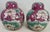 Chinoiserie Floral Ginger Jars - A Pair For Sale - Image 3 of 11
