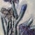 2010s Freestone Studio "Blue Iris" Encaustic Sculpture Painting Signed Barbara Michener Original Art For Sale - Image 5 of 11